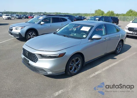 2023 Honda Accord Ex z USA, uszkodzony, nr VIN 1HGCY1F37PA012567